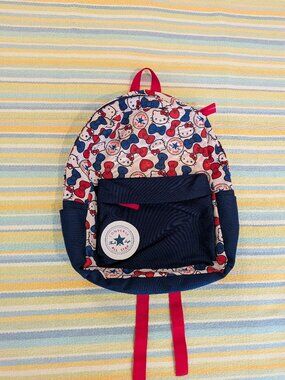 ⭐ Converse x Hello Kitty Chuck Taylor All Star Backpack (Navy / Red / White)